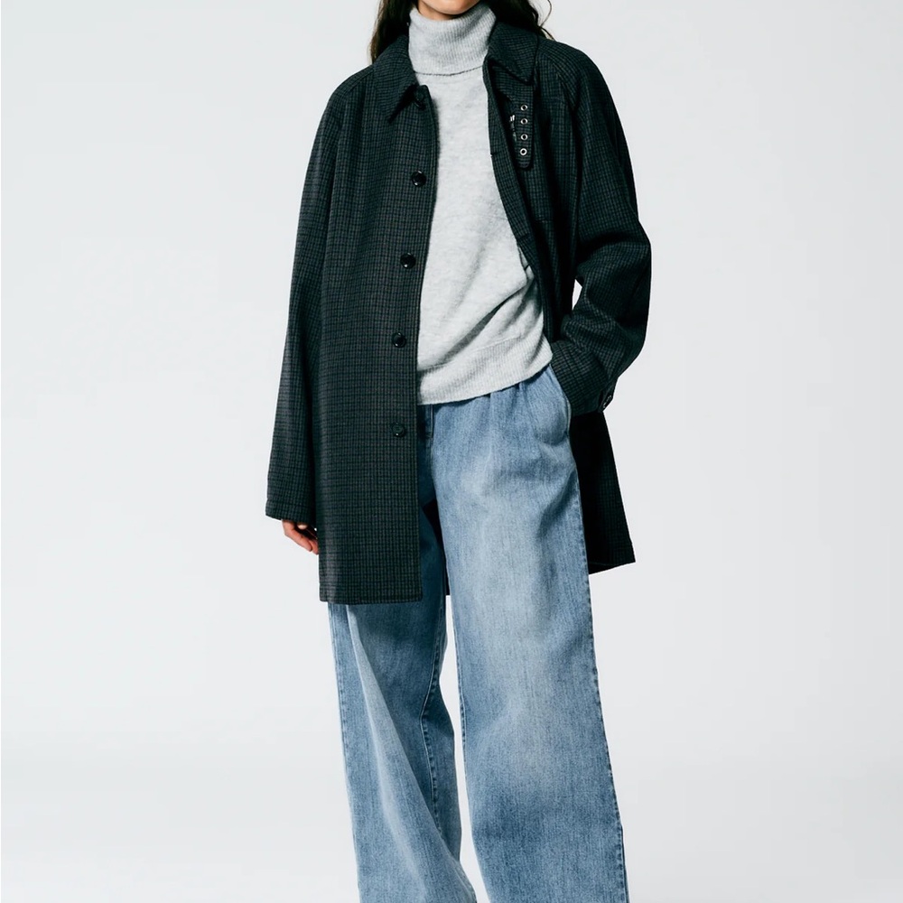 Tibi Bonded Menswear Carcoat NWT